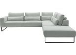 Musterring "JustB PM100 Federkern & Kaltschaum, bequem, Breite 308cm, L-Form" mit Sitztiefenverstellung und Kissen, mit Metallkufe, Maße 290x308 cm