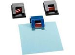 Rollenclips, blau