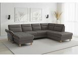Wohnlandschaft SIT & MORE "Pamela", mocca, B:292cm H:90cm T:212cm, Sofas, Wohnlandschaft