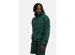 Hoodie DAILY COTTON "Daily Cotton Kapuzenpullover OVERSIZE HOODIE", Jungen, Gr. M, grün washed, Obermaterial: 100% Baumwolle CO., Sweatshirts Hoodie