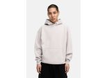 Hoodie DAILY COTTON "Daily Cotton Kapuzenpullover OVERSIZE HOODIE", Jungen, Gr. M, grau washed, Obermaterial: 100% Baumwolle CO., Sweatshirts Hoodie