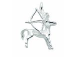 Kette mit Anhänger ADELIA´S "Damen & Herren 925 Silber Sternzeichen Anhänger Schütze", silber, Halsketten, Damen, Silber 925 (Sterlingsilber), Schmuckset - Set mit Halskette