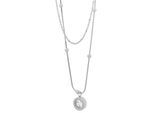 Kette ohne Anhänger ADELIA´S "Edelstahl Halskette mit Anhänger", silber, Halsketten, Damen, 48cm, Edelstahl, 48 cm + 5 cm, silberfarben