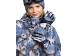 Snowboardhandschuhe ROXY "Roxy Jetty", Damen, Gr. M, wild wind schwarznight, Kunstfaser, Handschuhe Snowboardhandschuhe