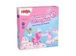 Spiel HABA "Einhorn Glitzerglück Eine Party für Rosalie", pink (bunt), Spiele, Kinder, Spiel