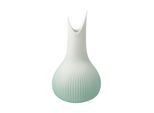 Dekovase GOEBEL "Vase Studio 8 Raindrop Mint 15 cm grün", grün, B:8cm H:15cm T:8cm Ø:11cm, Vasen, Dekovase, Abwischbar