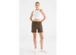 C.O.J. Denim Short agnes coffee bean
