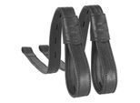 Equinate Slimline Mono Steigbügelriemen Ghost schwarz 70 cm