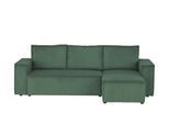 Ecksofa mit Schlaffunktion Xabia ¦ grün ¦ Maße (cm): B: 238 H: 77 T: 140.0
