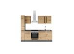 P & B , Anthrazit, Eiche Artisan , Holzwerkstoff , 1 Schublade(n) Schubladen , nur wie online abgebildet bestellbar, seitenverkehrt montierbar , B , 250 cm ,