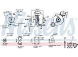 NISSENS Lader, Aufladung 93173 für VW Skoda