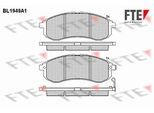 FTE Bremsbelagsatz, Scheibenbremse 9010535 Vorderachse für MITSUBISHI