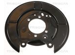 TRISCAN Spritzblech, Bremsscheibe 812514205 Hinterachse links für NISSAN RENAULT