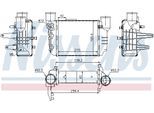 NISSENS Ladeluftkühler 96709 für Audi SEAT
