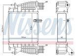 NISSENS Ladeluftkühler 96645 für RENAULT