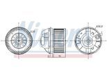 NISSENS Innenraumgebläse 87245 für Ford (CHANGAN)