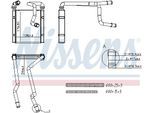 NISSENS Wärmetauscher, Innenraumheizung 707287 für HONDA