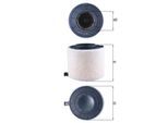 MAHLE Luftfilter lx4410 Filtereinsatz 152mm für CUPRA
