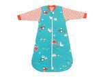 Babyschlafsack SCHLUMMERSACK "Schlafsack ohne Füßen 3.5 Tog" Gr. 70, blau (bauernhof), Schlafsäcke, Baby, L: 70cm, Obermaterial: 100% Baumwolle CO(Bio)., L:70cm