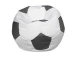 Ondega , Grau, Weiß , Textil , Fußball , 150 l , Füllung: Styroporkugeln , 40 cm , Made in EU , Indoor ,