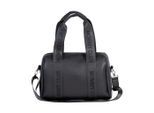 P & B , Schwarz , Kunststoff , Lederoptik , 38x21x27 cm , Baby, Baby on Tour, Wickelrucksäcke & -Taschen