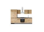 P & B , Anthrazit, Eiche Artisan , Holzwerkstoff , 1 Schublade(n),1 Schublade(n) Schubladen , seitenverkehrt montierbar, nur wie online abgebildet bestellbar , B , 310 cm ,