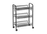 Kesper , Schwarz , Metall , 44x63.5x26 cm ,