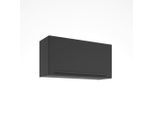 P & B Küchenoberschrank, Schwarz, Holzwerkstoff, 1 Fächer, 100x50x34.6 cm, hängend, Küchen, Küchenmöbel, Küchenschränke, Küchenoberschränke