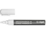 sigel Hochwertige Kreidemarker, 1 - 5 mm, GL-181, weiss