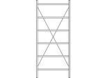 Fachbodenregal SSI Schäfer R3000, Grundregal, B 1055 x T 300 mm, Fachlast 100 kg