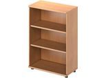 Schäfer Shop Genius Regal TETRIS WOOD, 3 OH, Höhe inkl. Gleiter, B 800 mm, Buche-Dekor