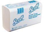 Scott® Handtücher Slimfold 5856, 1-lagig, 16 Pakete a 110 Falthandtücher, weiß