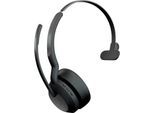 Headset Jabra Evolve2 55 link380c Mono, Reichweite bis 30 m, bis 10 h, MS-Teams optimiert, schwarz