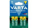 VARTA Akkus Power Play Longlife, Mignon AA, 4 Stück