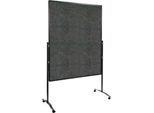 Moderationswand Legamaster PREMIUM PLUS mobile, Textil, anthrazit