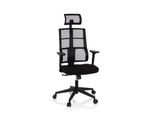 hjh OFFICE Profi Bürostuhl SPINIO PRO Stoff / Netzstoff mit Armlehnen (höhenverstellbar)