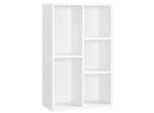 Möbelix , Weiß , Holzwerkstoff , 50x80x24 cm , Typenauswahl, Beimöbel erhältlich, stehend, in verschiedenen Größen erhältlich , Kleinmöbel, Regale, Bücherregale
