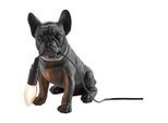 Ambia Home Tischleuchte, Schwarz, Kunststoff, Hund,Hund, Tierform,Tierform, 25x29x15 cm, Bsci, CE, Schnurschalter, Lampen & Leuchten, Innenbeleuchtung, Tischlampen, Tischlampen