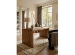 Schreibtisch Massivholz Ablage Landhausstil BOHA, Akazie 80x160x76 cm
