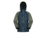 Mountain Warehouse Torrent II Waterdichte Jas voor kinderen/Kinderen (Donkere Khaki)