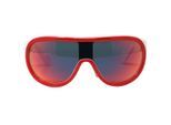Moncler ML0047 68C 00 Weiße Sonnenbrille