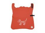 Barkalot Hunderegenmantel aus Upcycled-Stoff rot S