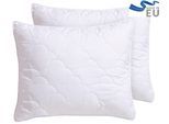Microfaserkissen OTTO HOME "Mondschein, Kopfkissen 1-tlg. oder 2-tlg. 40x80 oder 80x80 cm", weiß, B:60cm L:50cm, Bezug: 100% Polyester. Füllung: 100% Polyester, Kopfkissen, Microfaserkissen, Kissen, allergiker geeignet (für Hausstauballergiker)