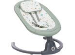 Babywippe FILLIKID "Stella", Baby, grün, Metall, Polyester, Polypropylen, uni, Babywippen Babywippe, elektrisch; intelligente KI-Bewegungserkennung