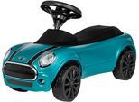 Rutscherauto FERBEDO "FerbedoCar MINI", blau (türkis), Rutschautos, KinderB:28cm H:30cm T:74cm, Kunststoff, Rutscherauto, mit Flüsterreifen und Hupe, B:28cm H:30cm T:74cm