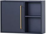 Hängeschrank WELLTIME "Kent, Hängeschrank, Made in Germany, B: 66 cm", blau (nachtblau), B:66,8cm H:48,4cm T:16cm, FSC-zertifizierter Holzwerkstoff, Schränke, Hängeschrank, Solide Verarbeitung - Dieses Produkt ist in Deutschland gefertigt