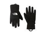 Fleecehandschuhe THE NORTH FACE "KIDS SIERRA ETIP GLOVE", Jungen, Gr. M, schwarz (tnf schwarz), Kunstfaser, Handschuhe Fleecehandschuhe, für Children, touchscreen-kompatibel, mit silikonisierter Handfläche