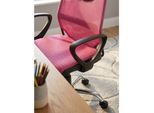 Kinderschreibtischstuhl Höhenverstellbar Ergonomisch TERNI, Pink 60x60x101 cm