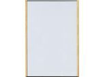 moedel Wandschild LMH, DIN A3, Hochformat, Holz- und Aluminiumrahmen, Klebe- oder Schraubmontage, B 308,5 x H 422,5 mm, schwarz/Ahorn