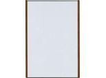 moedel Wandschild LMH, DIN A3, Hochformat, Holz- und Aluminiumrahmen, Klebe- oder Schraubmontage, B 308,5 x H 422,5 mm, silber/Nussbaum